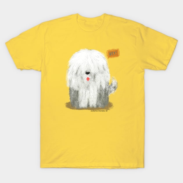 Old English Sheepdog T-Shirt by julianamotzko